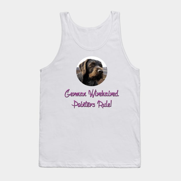 German Wirehaired Pointers Rule! Tank Top by Naves